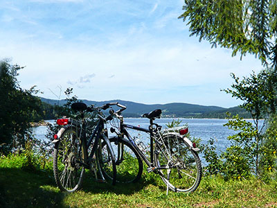 Radfahren rund um den Schluchsee